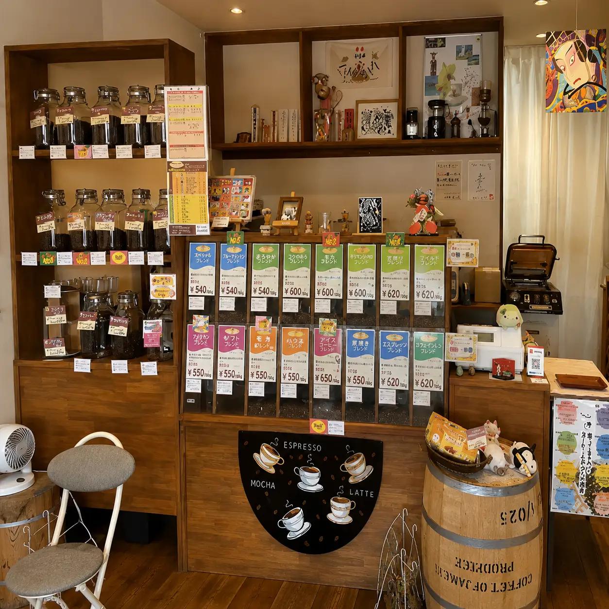【コーヒー豆 6ヶ月定期便】ブレンド珈琲 粉 200g×2銘柄 ブレンドコーヒー 中挽き 