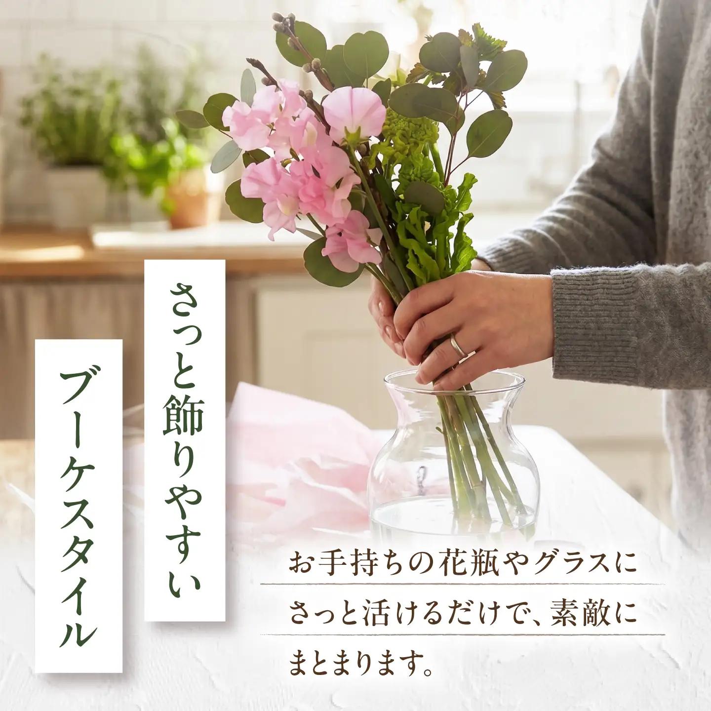 【全12回】生花 季節のお花 BLAW010