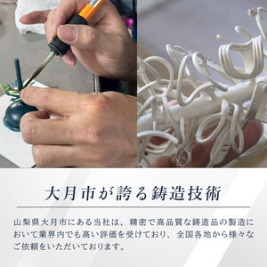 富士山のフィギュア　置物　オブジェ　インテリア　純金　K24