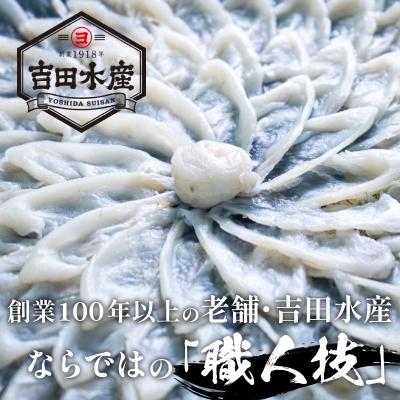 ふるさと納税 下関市 とらふぐ刺身セット(4-5人前) 冷凍 フグ刺し BV002 |  | 01