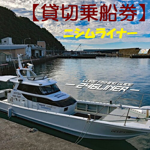 【ふるさと納税】113013　遊漁船ニシムライナー貸切りチケット
