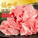 【ふるさと納税】佐賀牛切り落とし 320g | 牛肉 国産 黒毛和牛 和牛 佐賀牛 サシ 佐賀県産 切り落とし コマ切れ 佐賀県 太良町 N4