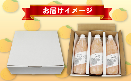 みかんジュース 1,000ml×3本 清家 100％ジュース ストレートジュース ストレート 柑橘 みかん 温州みかん ジュース mikan ミカン 爽やか 愛媛ミカン 甘い 温州 愛媛みかん 愛媛県
