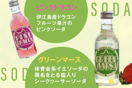 ソーダ 告白飲料 イエソーダ 24本セット [伊江島物産センター 沖縄県 伊江村 ie47bde210012] 炭酸 シュワシュワ 清涼飲料 クラフトソーダ ジュース サイダー