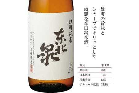 420　お燗でおすすめ遊佐の地酒セット1800ml×2