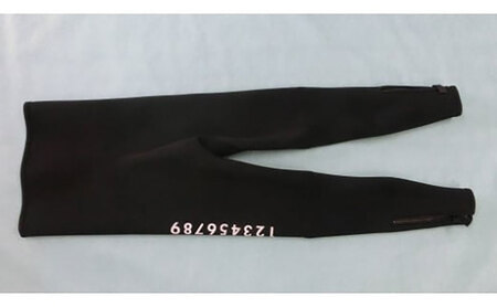 【泉フィルター株式会社】鮎タイツ20 IV（黒×黒） LL