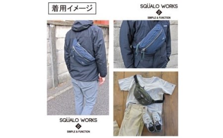 ミニスリングウエストバッグ ブラック SW-NC001 BK バッグ 鞄
