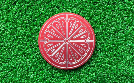 ボールマーカー PAGANICA TOMATO【PAGANICA TOOLS】 瑞浪市 / ジオニック ゴルフ ギフト 高級[AZBQ148]