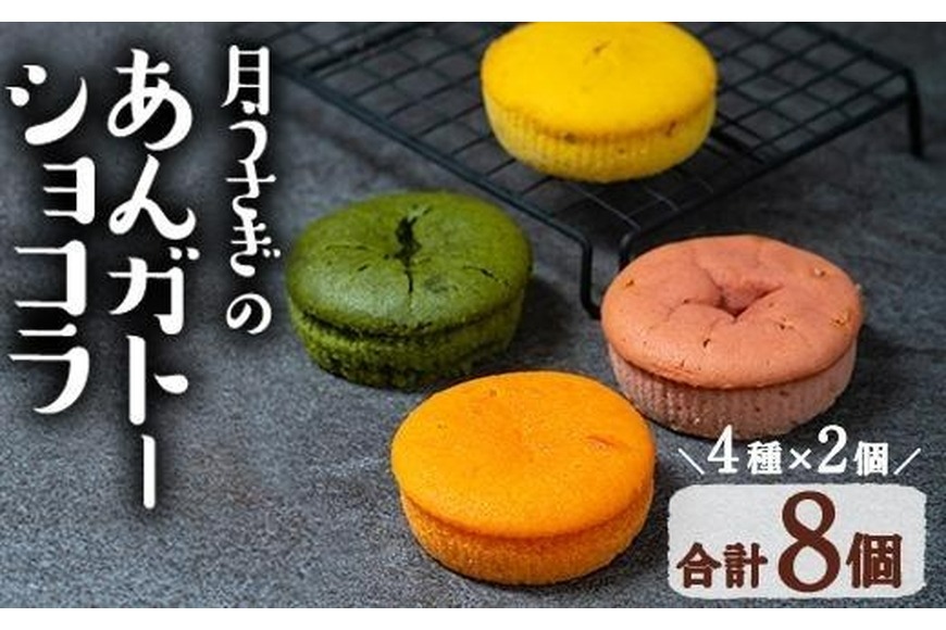 あんガトーショコラ (合計8個・4種各2個) 餡 ガトーショコラ スイーツ スウィーツ 菓子 焼き菓子 洋菓子 おやつ 詰め合わせ セット 個装 大分県 佐伯市【ER033】【古川製菓】