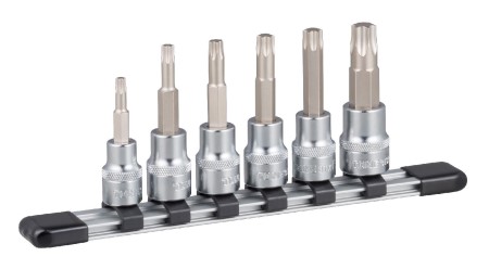 TONE トネ 15001-40000562｜トルクスソケットセット（強力タイプ・ホルダー付）HTX306 工具 整備士 自動車 バイク DIY 日本製 メンテナンス