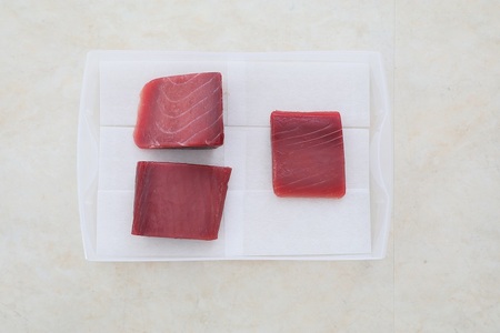 a13-062　マグロ 赤身 訳あり 刺身 ミナミマグロ 天身 約500g