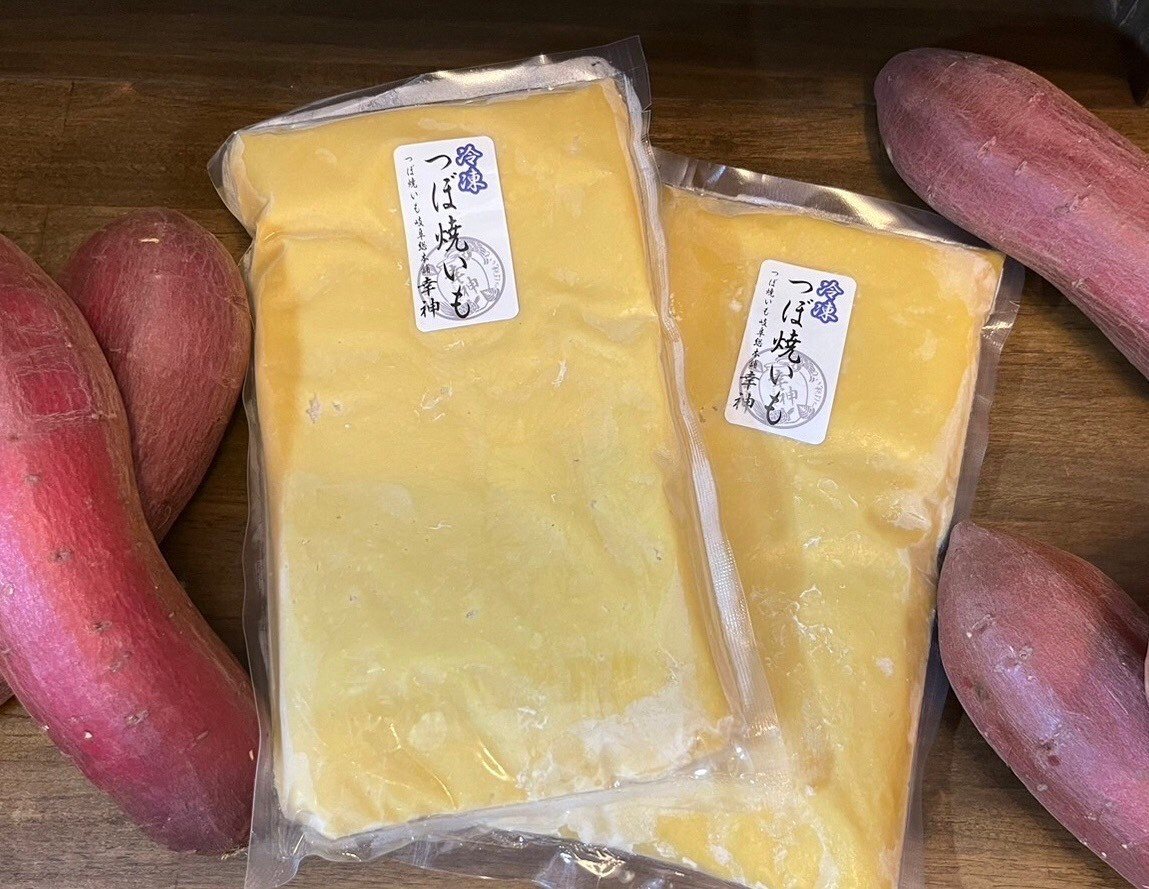 【つぼ焼いも岐阜総本舗幸神】焼きいもペースト(冷凍) 1kg