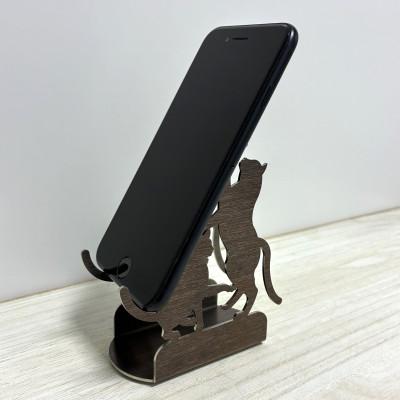 ふるさと納税 豊川市 ネコ卓上スマホスタンド　CSS-02 |  | 01