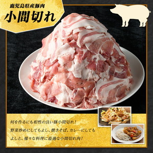 【ふるなび限定】《訳あり》鹿児島県産 豚小間切れ 2.6kg（200g×13P） 豚肉 豚肉 豚肉 豚肉 豚肉【まつぼっくり】matu-1531-13