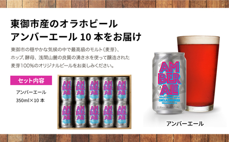 【オラホビール】アンバーエール10本セット クラフトビール