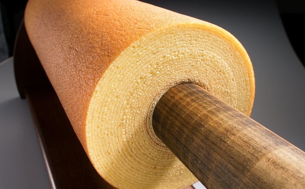 肥後木守菓 樵 バームクーヘン （ 直径 14cm × 高さ 4cm ）