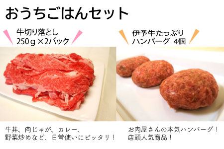 お肉屋さんのおうちごはんセット（冷凍・調理前） ｜簡単おかず