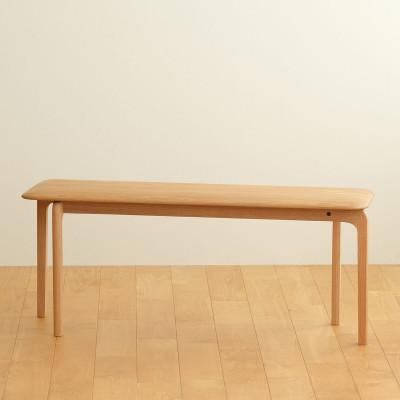 ふるさと納税 府中市 府中市の家具　リッショベンチ　105　オーク(組み立て式)
