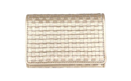 LUEGO Jewel mesh ジュエルメッシュ 名刺入れ（ゴールド） F2Y-3300