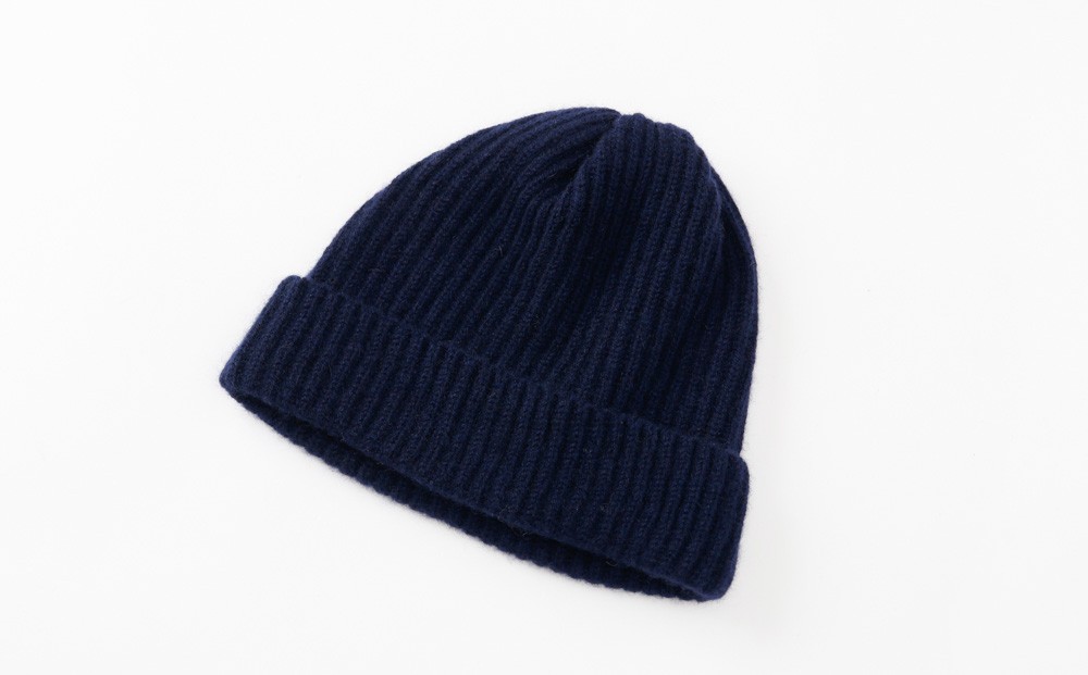 
            【UTOカシミヤ】　両畦ニットキャップ  カシミヤ ニット ニット帽 帽子 キャップ カシミヤ100% 両畦編み 柔らかい 肌触り 無地 選べるカラー オールシーズン 岩手県 北上市 J0167
          