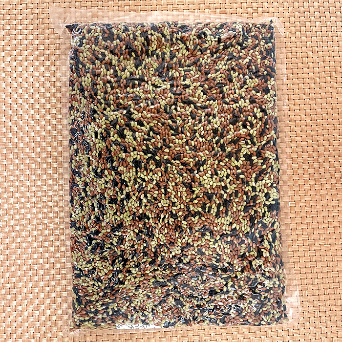 佐賀県産古代米3色MIX 4kg：B270-002_イメージ2