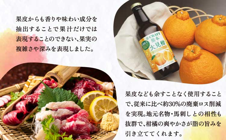 【定期便6回】「寶CRAFT」熊本 大見柑 チューハイ 330ml  12本 九州限定 宝酒造 寶酒造 ご当地 熊本 おすすめ 国産 不知火町 晩酌 大見柑 特産 柑橘 クラフトチューハイ 爽やか 甘