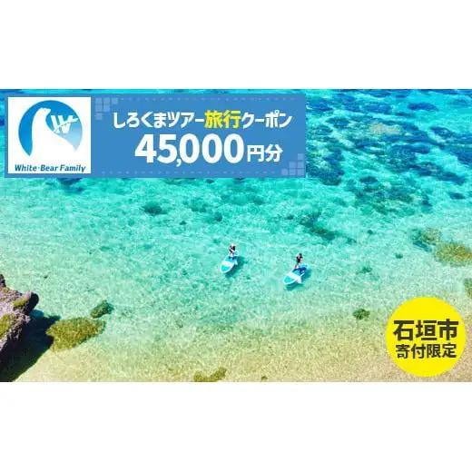 【石垣市】しろくまツアーで利用可能なWEB旅行クーポン (45,000円分)WB-7