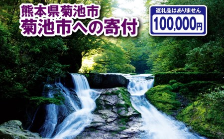 菊池市への寄附(返礼品はありません) 熊本県 菊池市 返礼品なし 100,000円