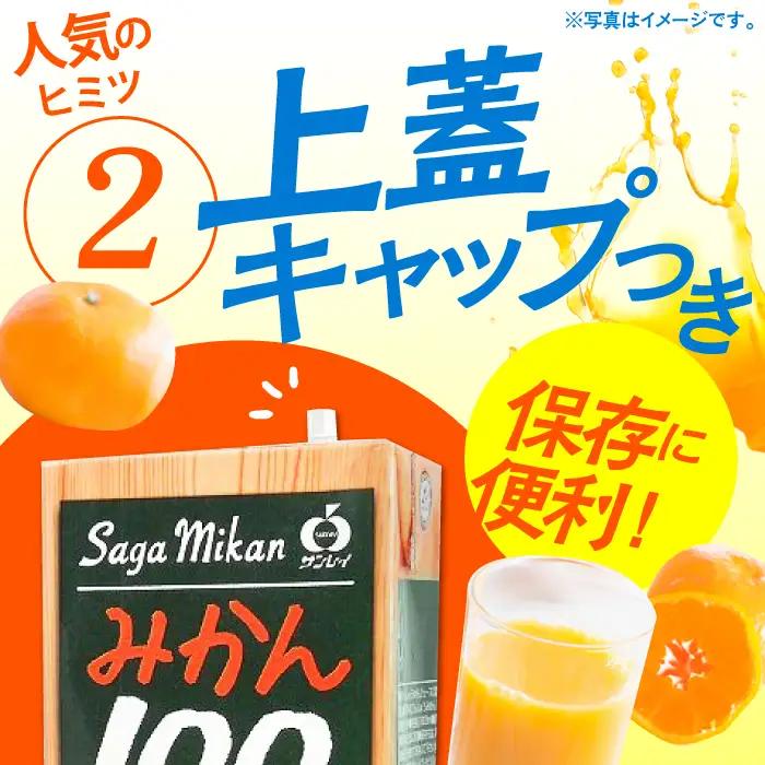 【みかんジュース】【家庭用】さがみかん100 1L×6本 [HAM039]みかんジュース 果汁100% 濃縮還元 温州