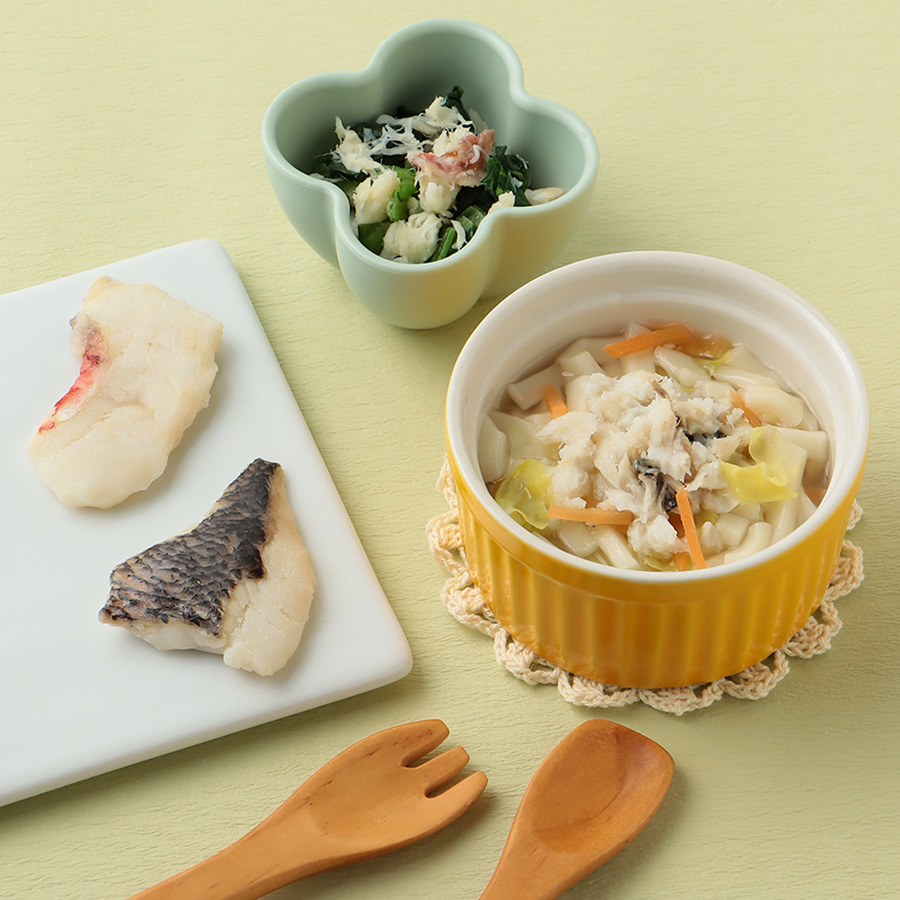＜mogcook＞お試し用「離乳食用」旬のお魚セット10g×5×2種（計10パック）