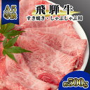 【ふるさと納税】飛騨牛A5等級　モモ・カタ肉スライス　約500g【配送不可地域：離島】【1076920】