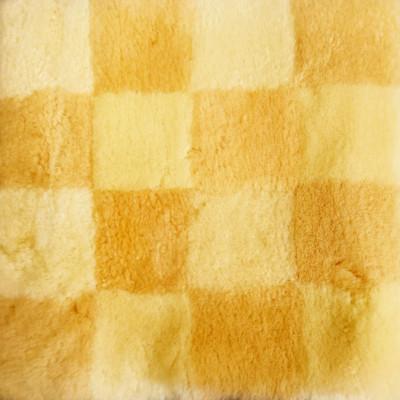 ふるさと納税 桜井市 【イエロー】ムートンクッション Sサイズ(40×40cm　毛長:25mm)2枚 |  | 02