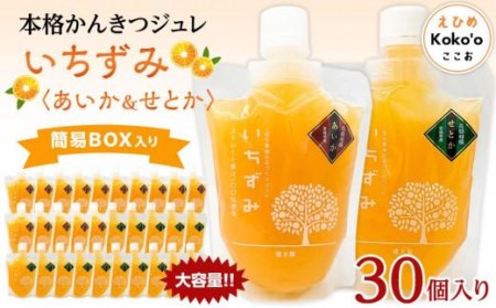かんきつジュレ｢いちずみ」30個セット (あいか せとか) | ゼリーゼリーゼリーゼリーゼリー【KK1001】