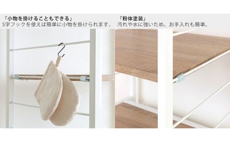 ゴミ箱上ラック Echo(エコー) ウッドブラウン