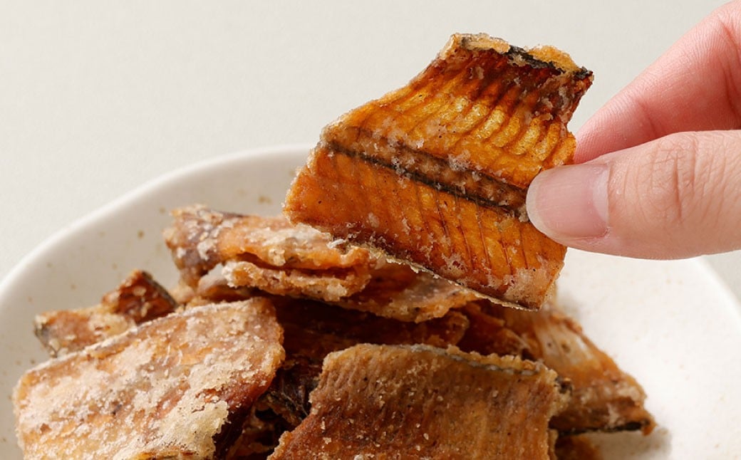 あなごと 太刀魚の 骨せんべい (あなご 2袋、 太刀魚 2袋)