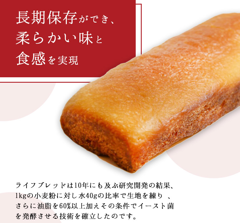 LIFEBREAD(6本入り) サクセム株式会社《90日以内に出荷予定(土日祝除く)》和歌山県 紀の川市　パン