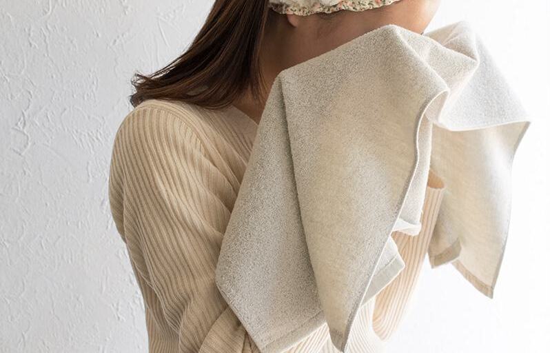 ハレバスタオル1枚フェイスタオル2枚（モカ） 010B069_イメージ3