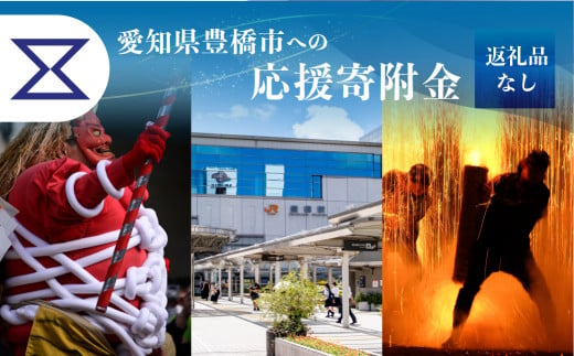 ≪返礼品なし≫ 1,000,000円  愛知県豊橋市への寄附 返礼品無し 寄附のみ 豊橋市 