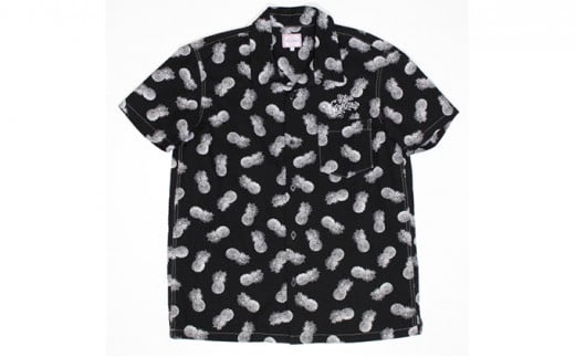 
            【8/7寄付額変更予定】GONZO SURF　ハワイアンオープンカラーシャツ　ブラック ファッション 服 男性 メンズ 
          
