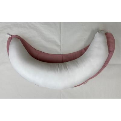 ふるさと納税 泉大津市 安心の日本製　授乳クッション枕　1個　綿100%の専用カバー(ファスナー式)　ピンク　2枚付 |  | 01