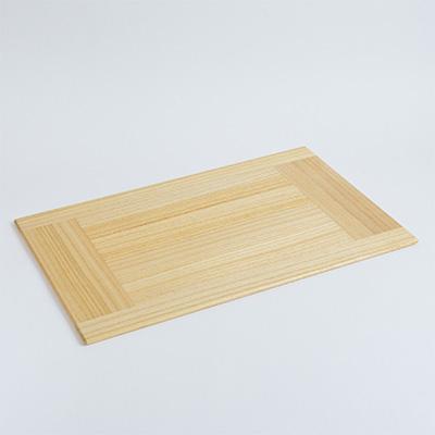 ふるさと納税 加茂市 お手入れ簡単・天然木ランチョンマット〈KIRI Place Mat クリア2枚組〉 |  | 01