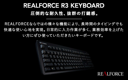 東プレ REALFORCE R3 FULL US（型式：R3HB13）