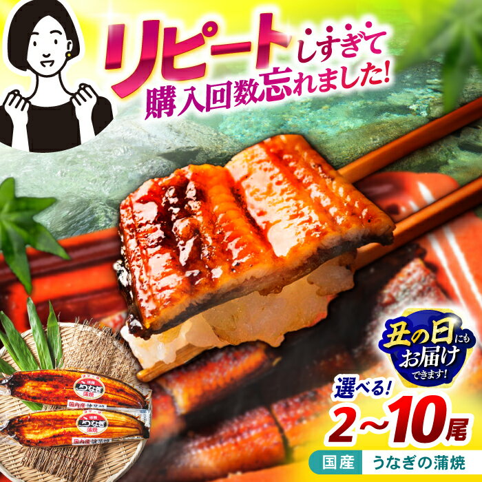 【ふるさと納税】【最速発送】＜諫早淡水＞うなぎ蒲焼2〜10尾 / うなぎ ウナギ 鰻 unagi 蒲焼き 蒲焼 かばやき ひつまぶし うな重 うな丼 冷凍 / 諫早市 / 活うなぎ問屋 諫早淡水 [AHAT004] 最短 最速 スピード 発送 丑の日 土用丑の日