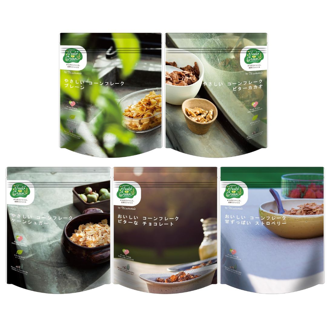 【ふるさと納税】コーンフレークセット　5種類10箱（A06）