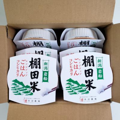 ふるさと納税 村上市 【令和7年産米】棚田米コシヒカリのパックごはん(150g×8個)新潟県村上市岩船産 1067110 |  | 01