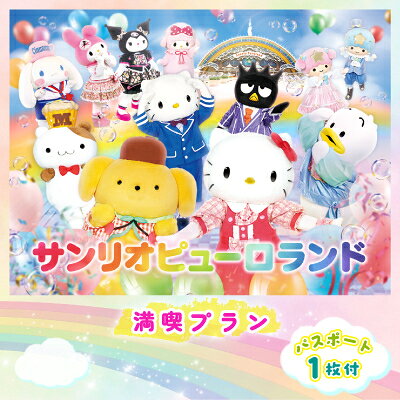 【ふるさと納税】サンリオピューロランド満喫プラン　パスポート1～4枚付き【G1170254】