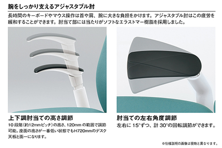 イトーキ『フルゴチェア』ハイバック 肘つき ウレタンキャスター ホワイトフレーム ＣＦ張地：ライトグレーＴ（KF437CFM-WWT6F）【EI156W1】