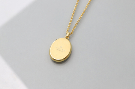 【1点もの】天然石アートシルバーペンダント (M) IVXLCDM メンズジュエリー ピクチャーメノウ P841-L-GD 50 B