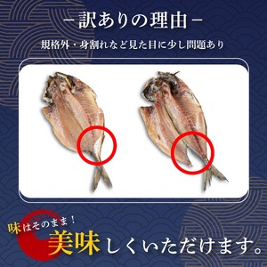 訳あり 鯵 干物 30枚  あじの開き中骨取り 鯵