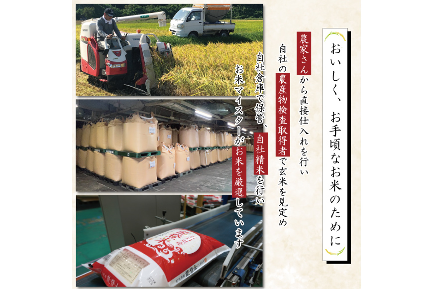 米 定期便 能登米 こしひかり 5kg ×3回 総計15kg [中橋商事 石川県 宝達志水町 38601206] コシヒカリ お米_イメージ3